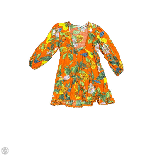 Dress Casual Short By Blue Island In Floral Print, Size: S