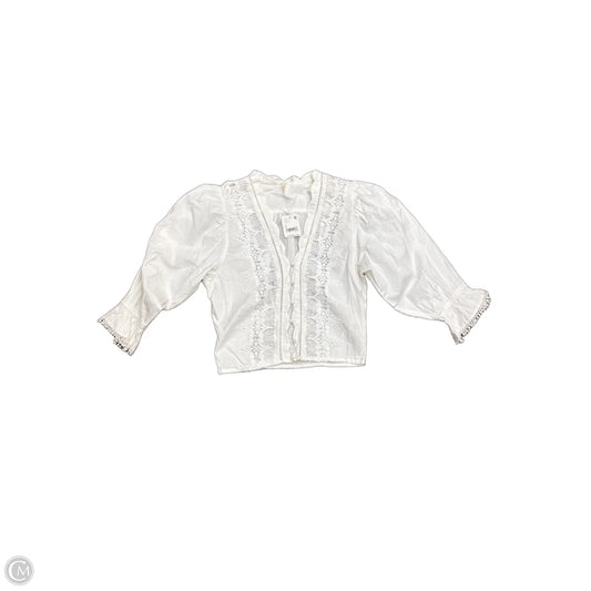 Top 2pc 3/4 Sleeve By Free People In White, Size: S