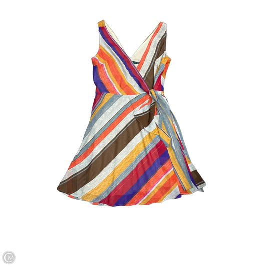 Dress Casual Midi By Lauren By Ralph Lauren In Multi-colored, Size: 2