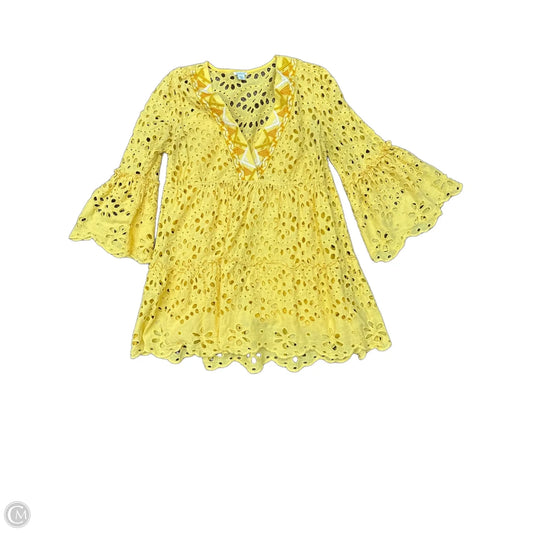 Dress Casual Short By Sundance In Yellow, Size: Xsp