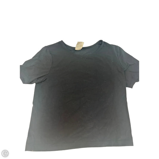 Top Short Sleeve By All In Motion In Black, Size: M