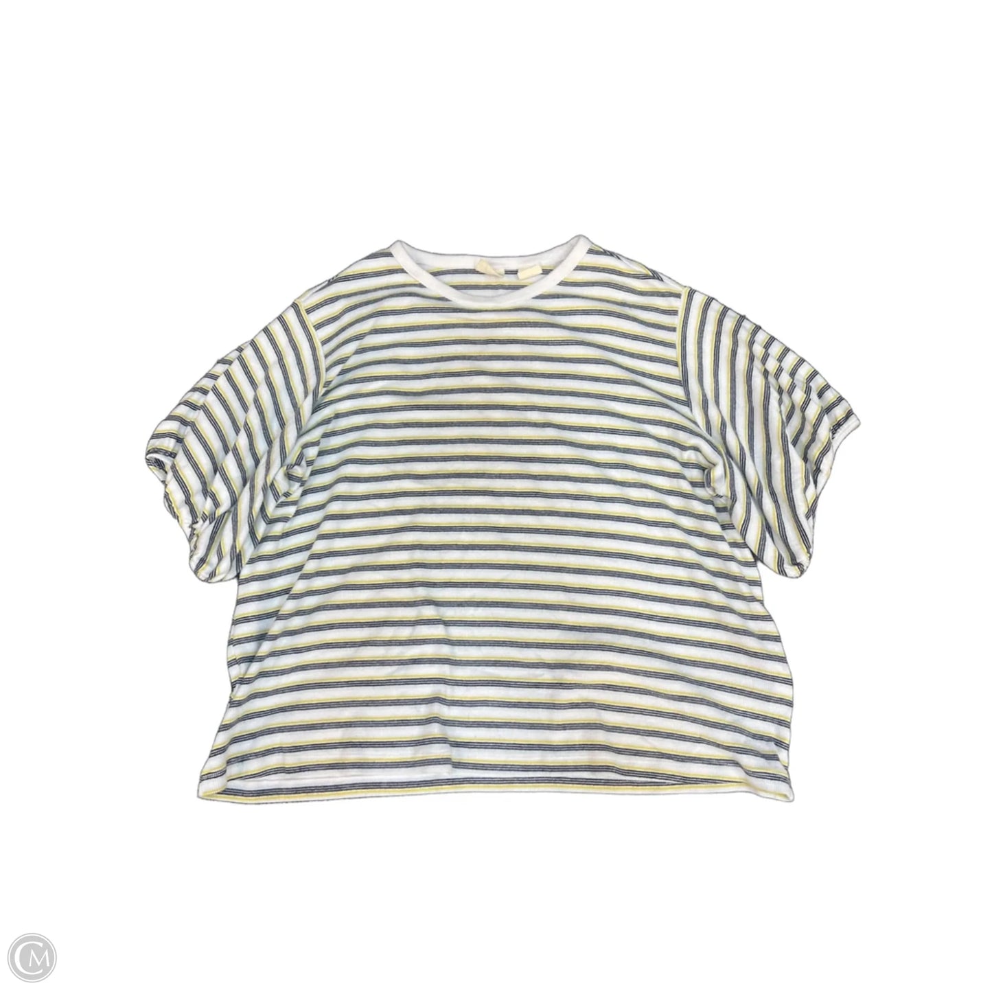 Top Short Sleeve By Levis In White, Size: 3x