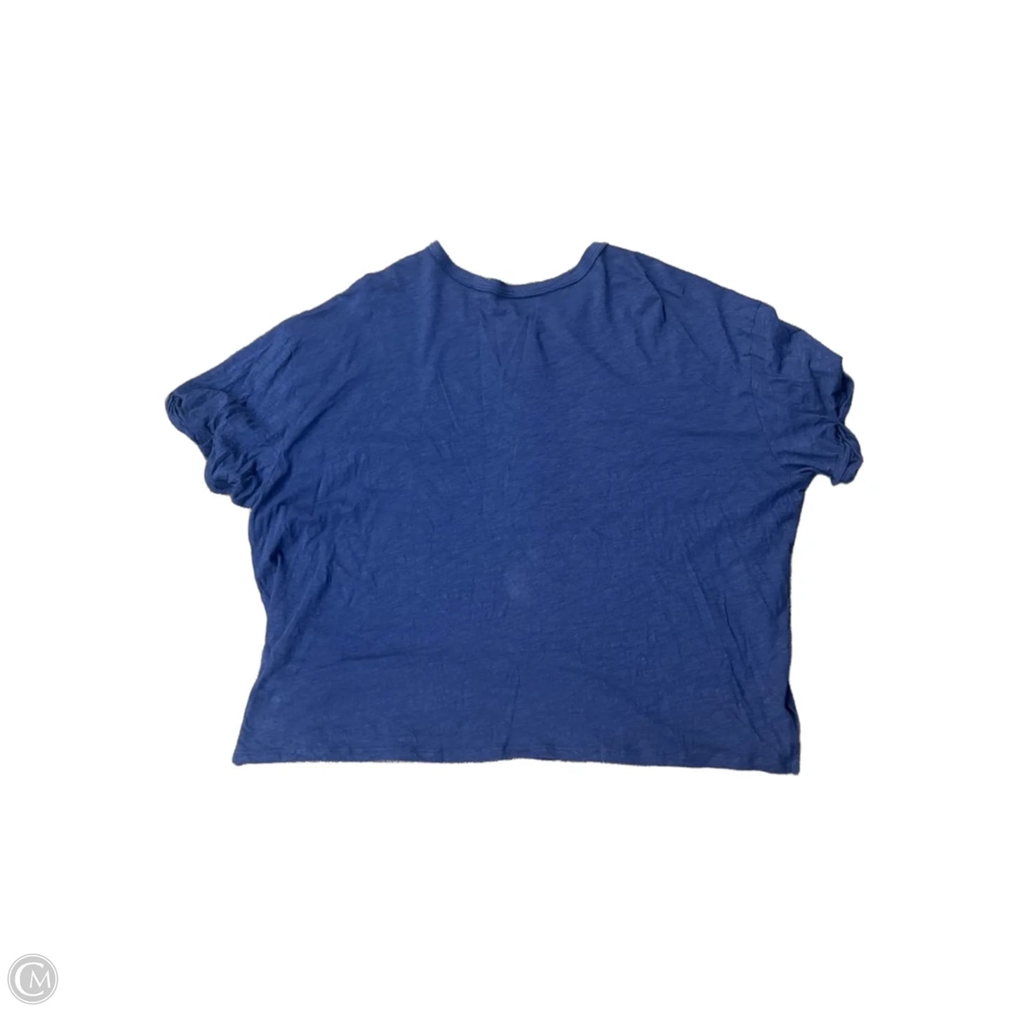 Top Short Sleeve By Torrid In Blue, Size: Xl