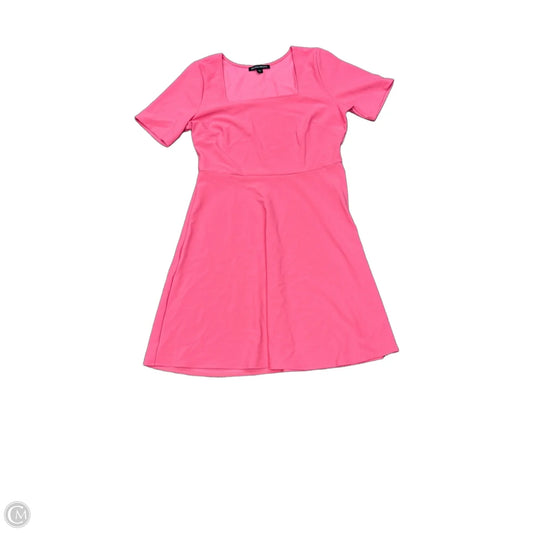 Dress Casual Short By Boston Proper In Pink, Size: L