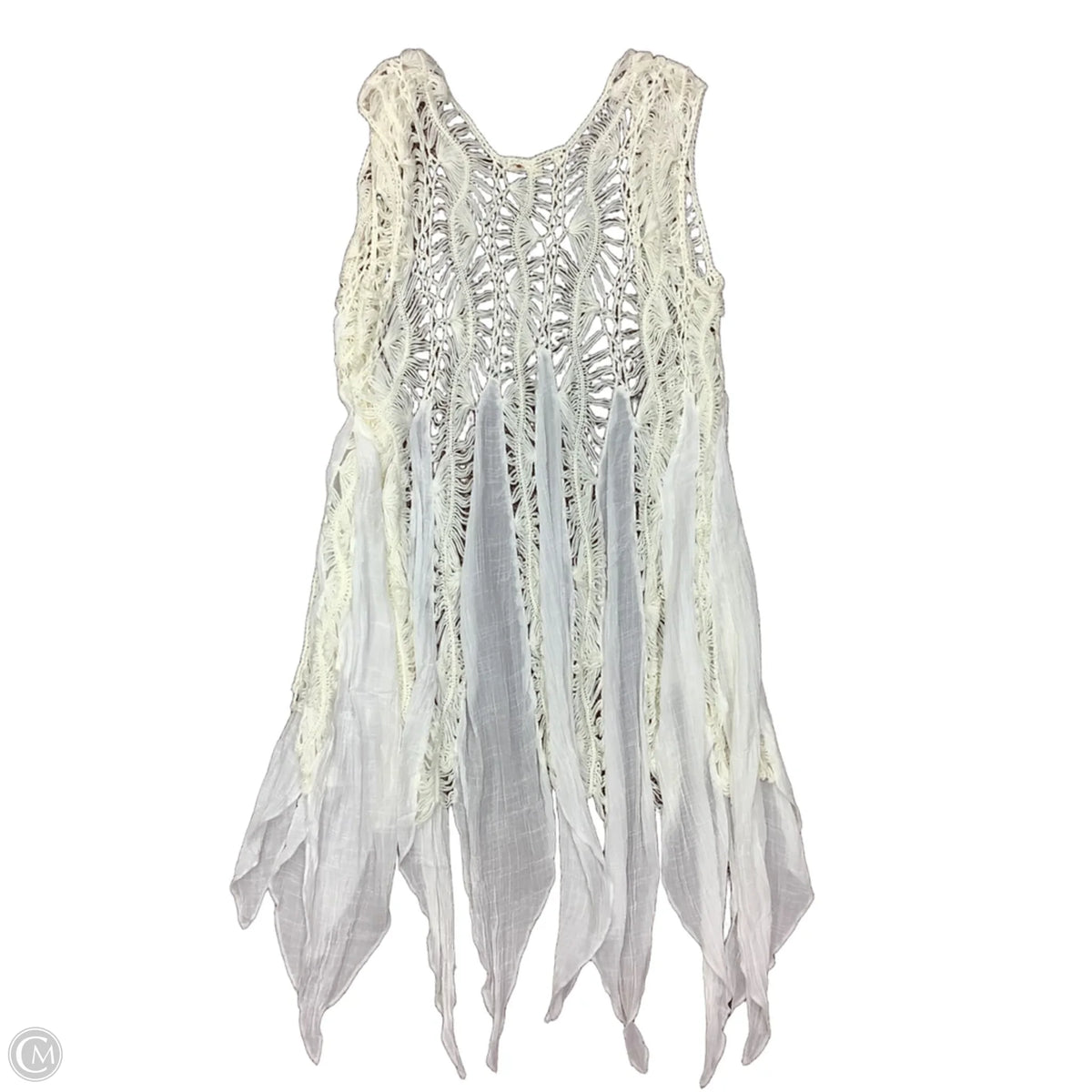 Vest Other By Umgee In White, Size: Xl