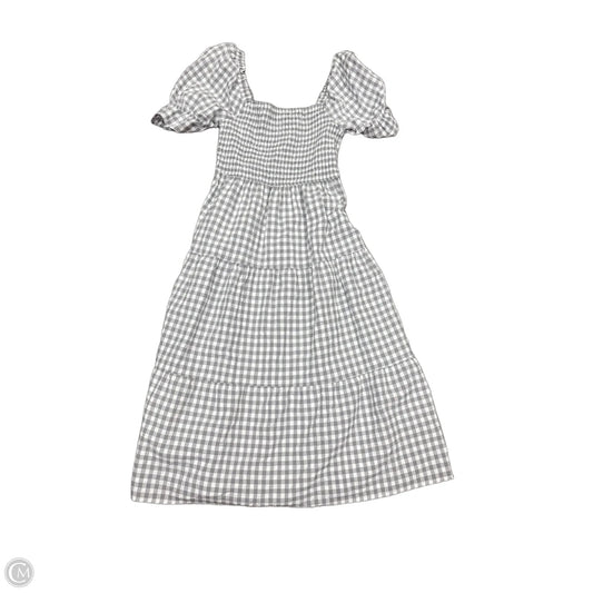 Dress Party Short By Zesica In Grey & White, Size: L