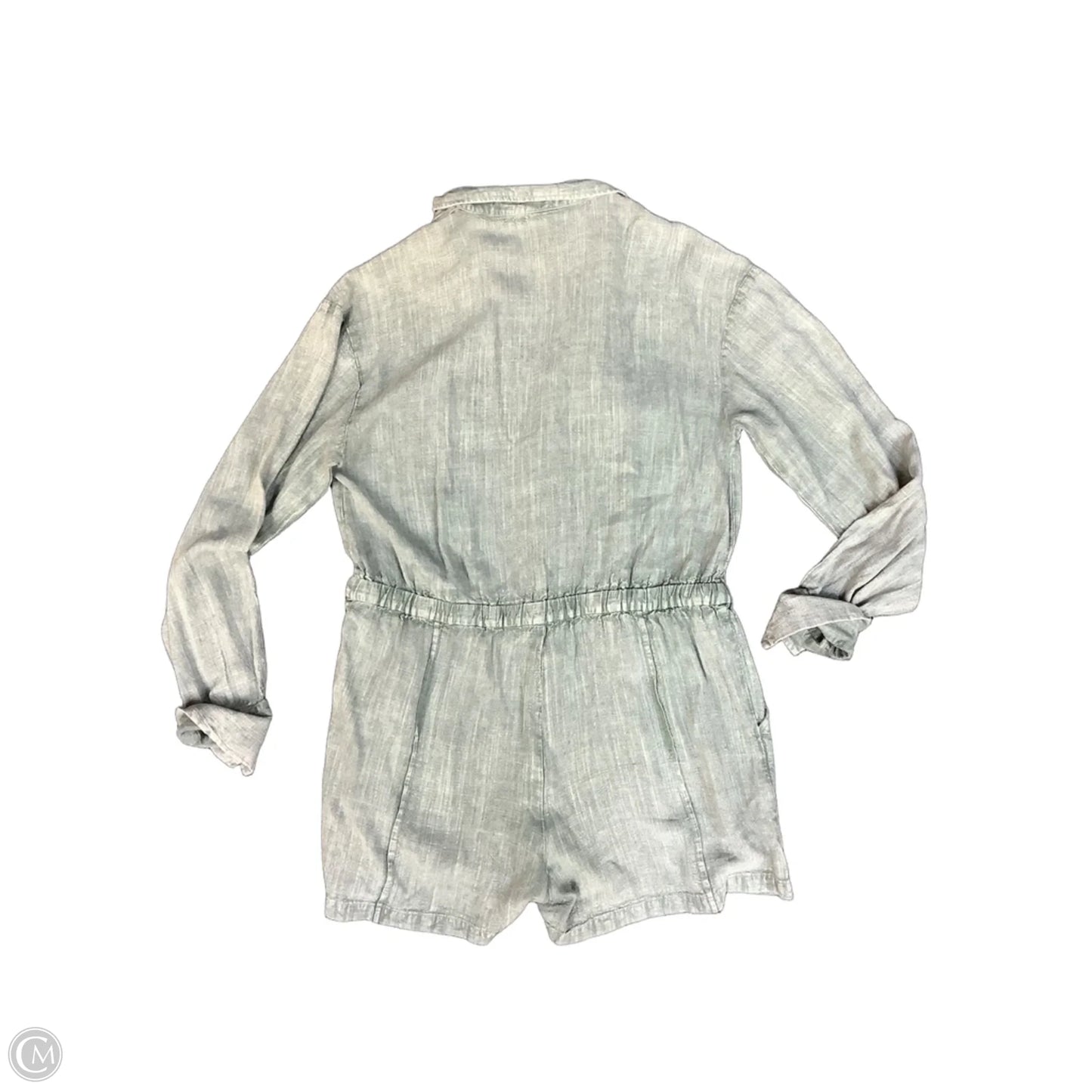 Shortalls By Clothes Mentor In Green, Size: L