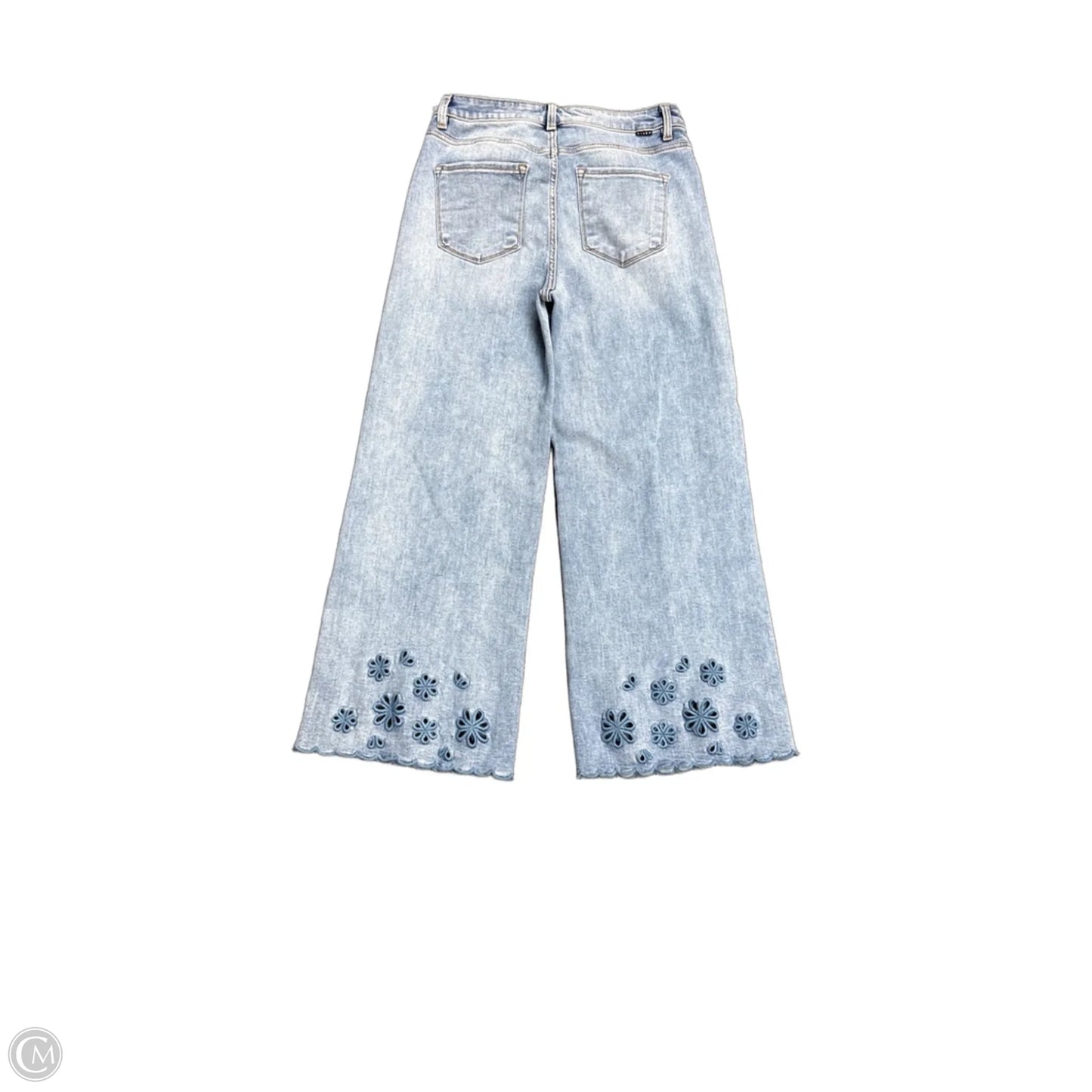 Jeans Cropped By Risen In Blue, Size: L