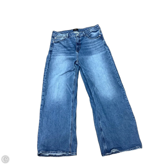 Jeans Flared By Quince In Blue, Size: 12