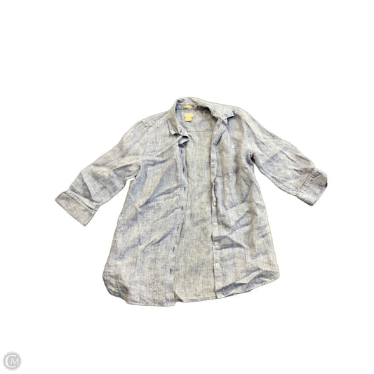 Top Long Sleeve By Chicos In Blue, Size: S