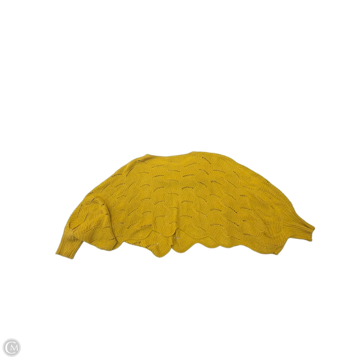 Sweater By Moon And Madison In Yellow, Size: Xs