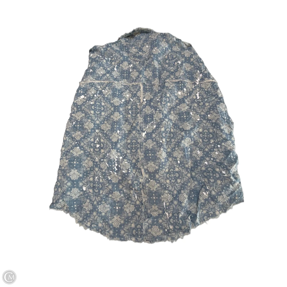 Top Long Sleeve By Oli & Hali In Blue, Size: Xl