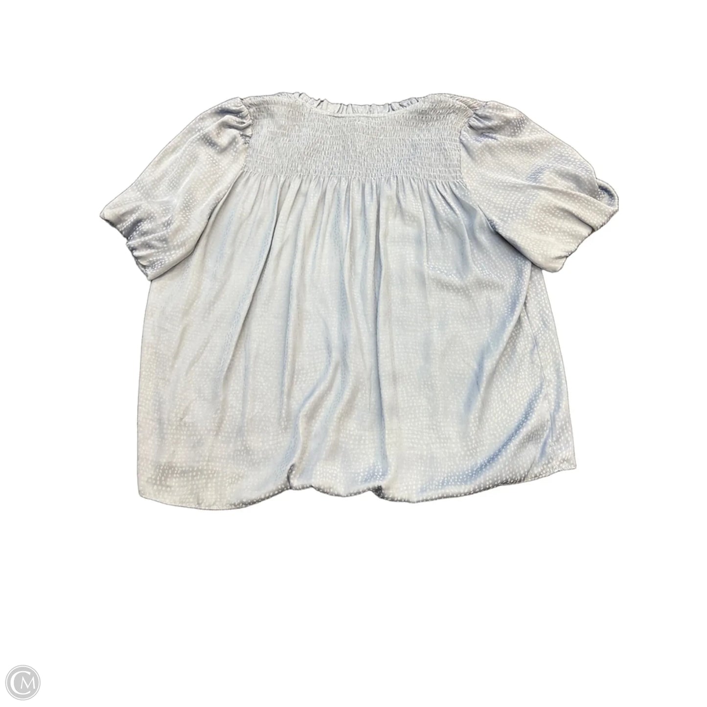 Top Short Sleeve By Current Air In Blue, Size: M