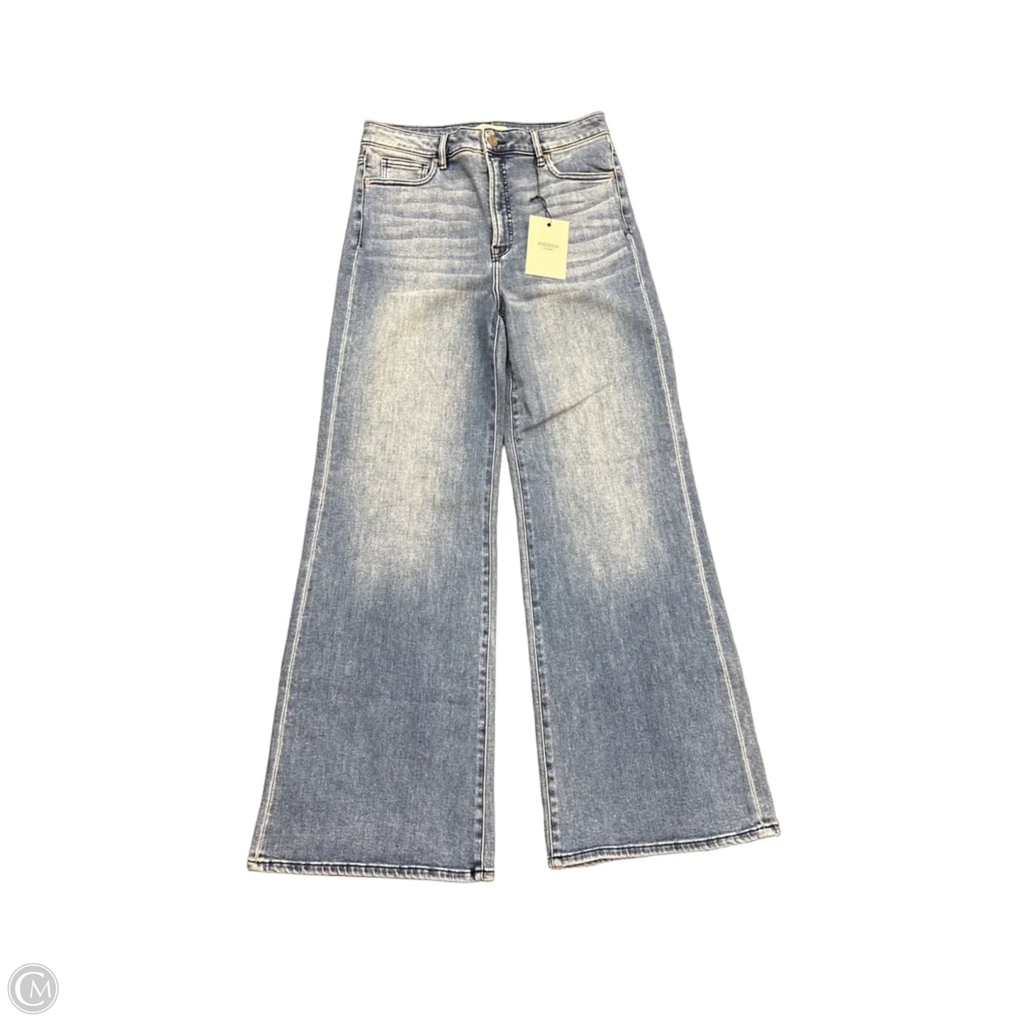 Jeans Wide Leg By Hidden In Blue, Size: 8