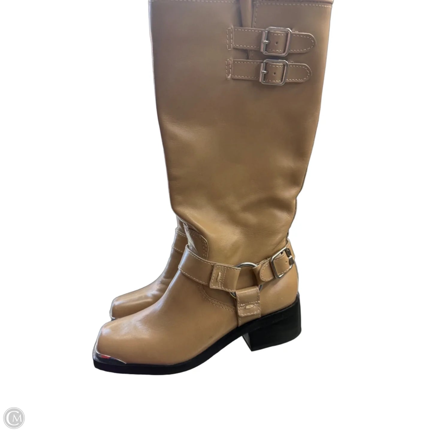 Boots Mid-calf Flats By Dolce Vita In Tan, Size: 8