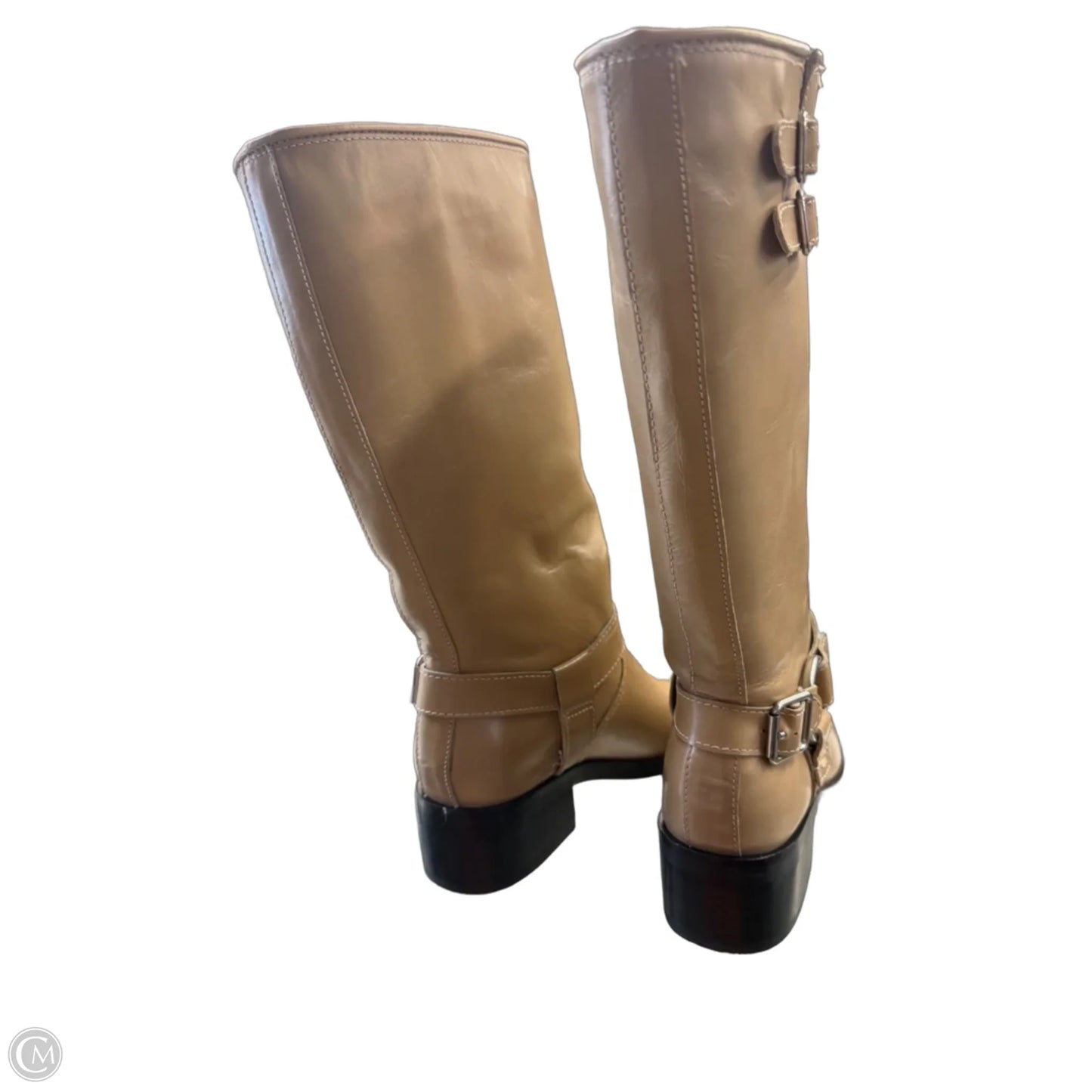 Boots Mid-calf Flats By Dolce Vita In Tan, Size: 8