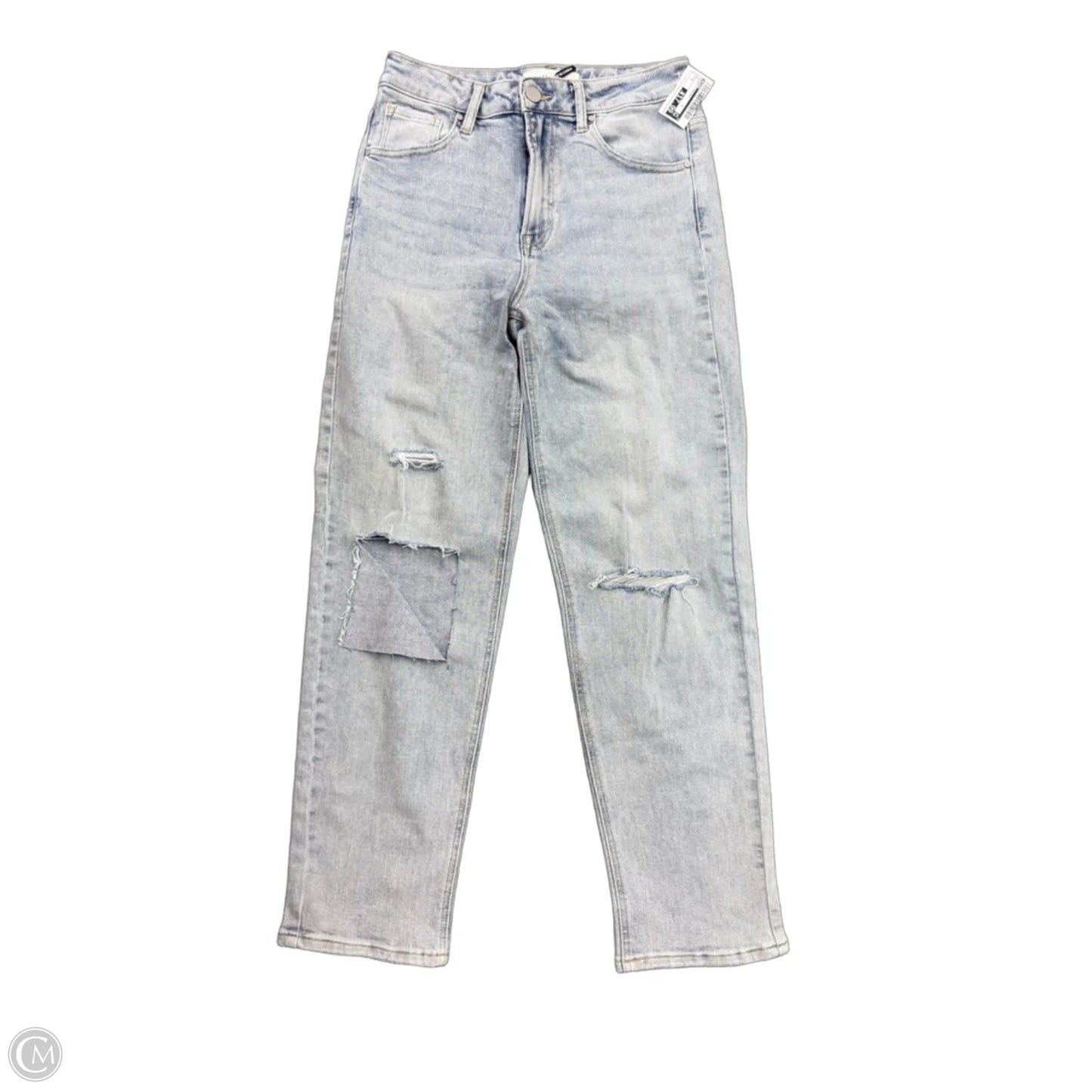 Jeans Straight By Risen In Blue, Size: 6