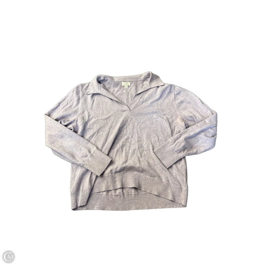 Top Long Sleeve By J. Crew In Purple, Size: Xl