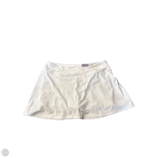 Athletic Skort By Calia In White, Size: Xl