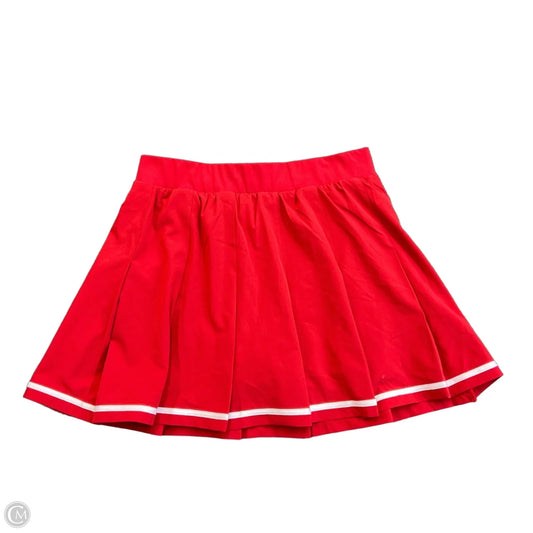 Athletic Skort By Varley In Red, Size: M