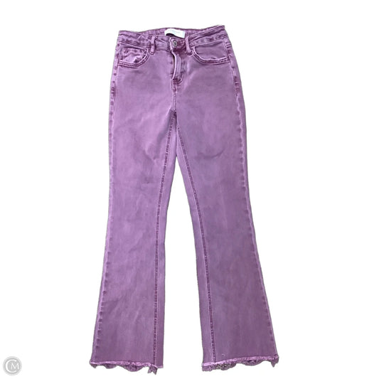 Jeans Boyfriend By Clothes Mentor In Purple, Size: 6