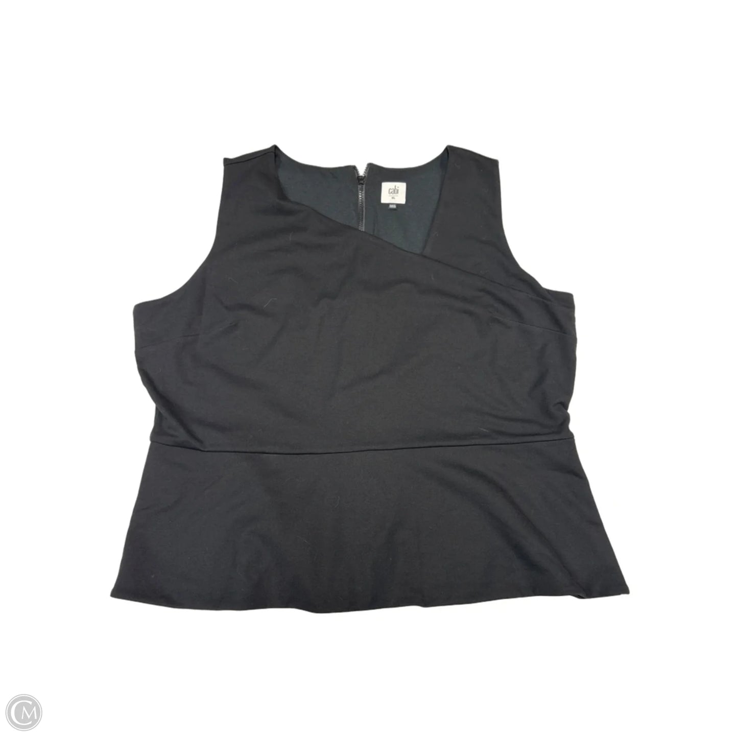 Top Sleeveless By Cabi In Black, Size: Xl