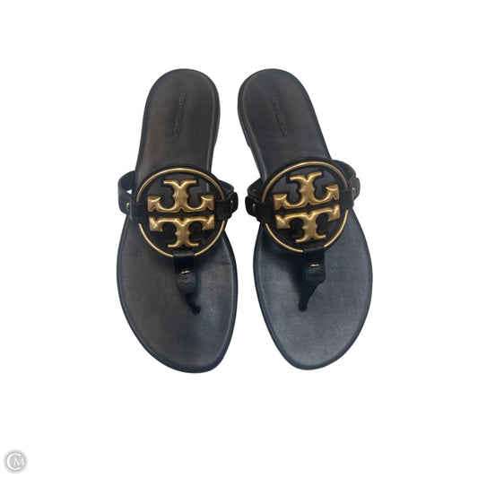 Sandals Designer By Tory Burch In Black, Size: 9