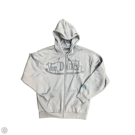 Sweatshirt Hoodie By Von Dutch In Blue, Size: L