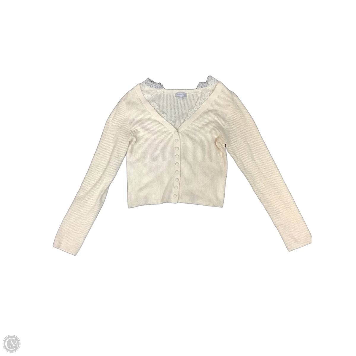 Top LS By Gianni Bini In White, Size: M