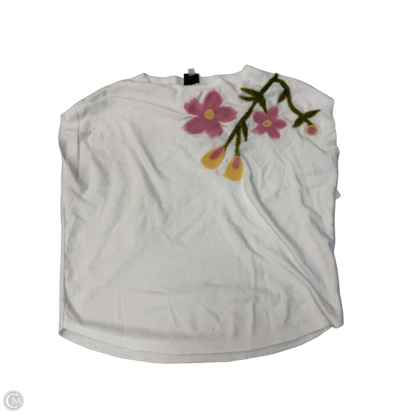 Vest Sweater By Aaeda In White, Size: M