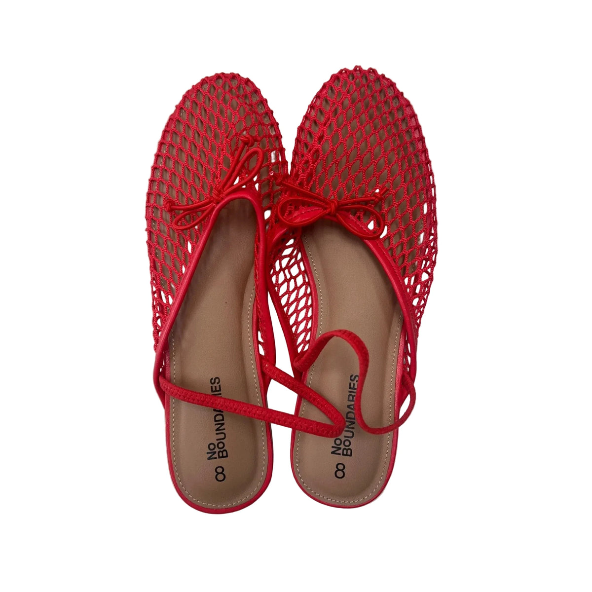 Shoes Flats By No Boundaries In Red, Size: 8