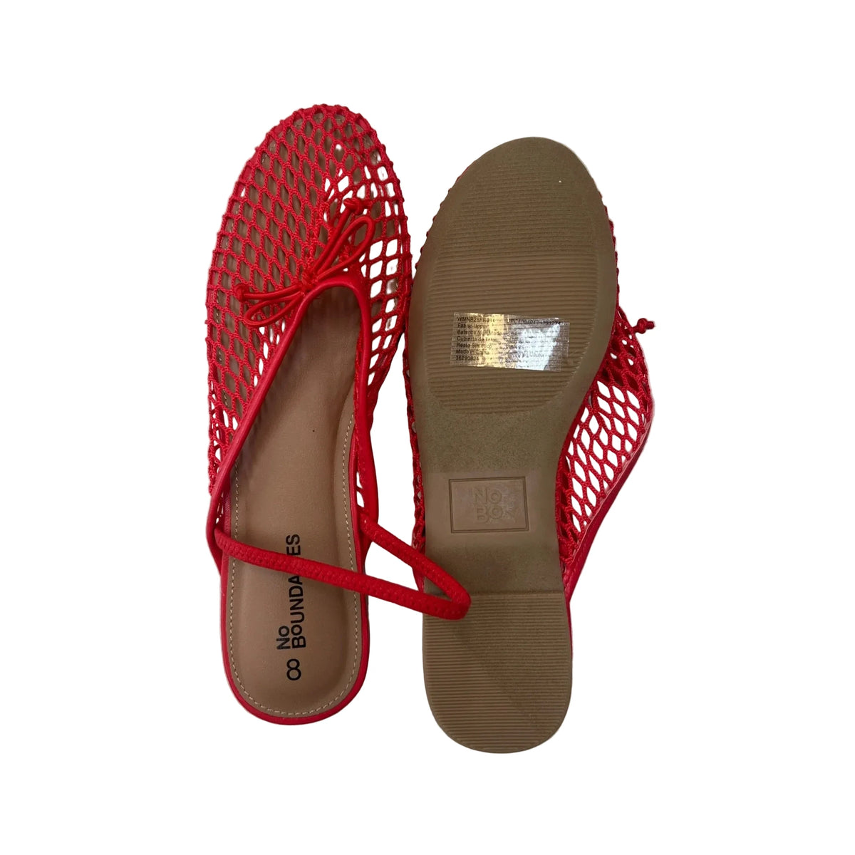 Shoes Flats By No Boundaries In Red, Size: 8