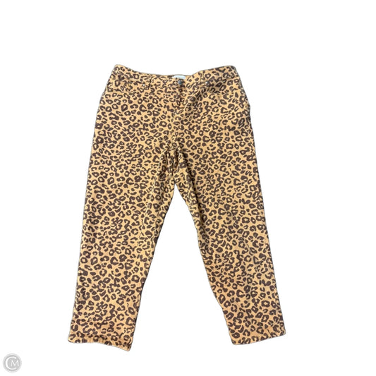 Jeans Straight By Lane Bryant In Animal Print, Size: 18