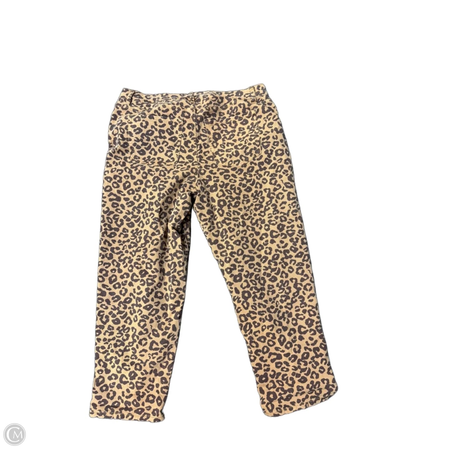 Jeans Straight By Lane Bryant In Animal Print, Size: 18