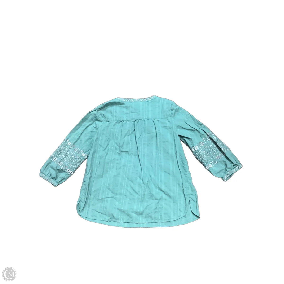 Top Long Sleeve By Pure Jill In Blue, Size: S