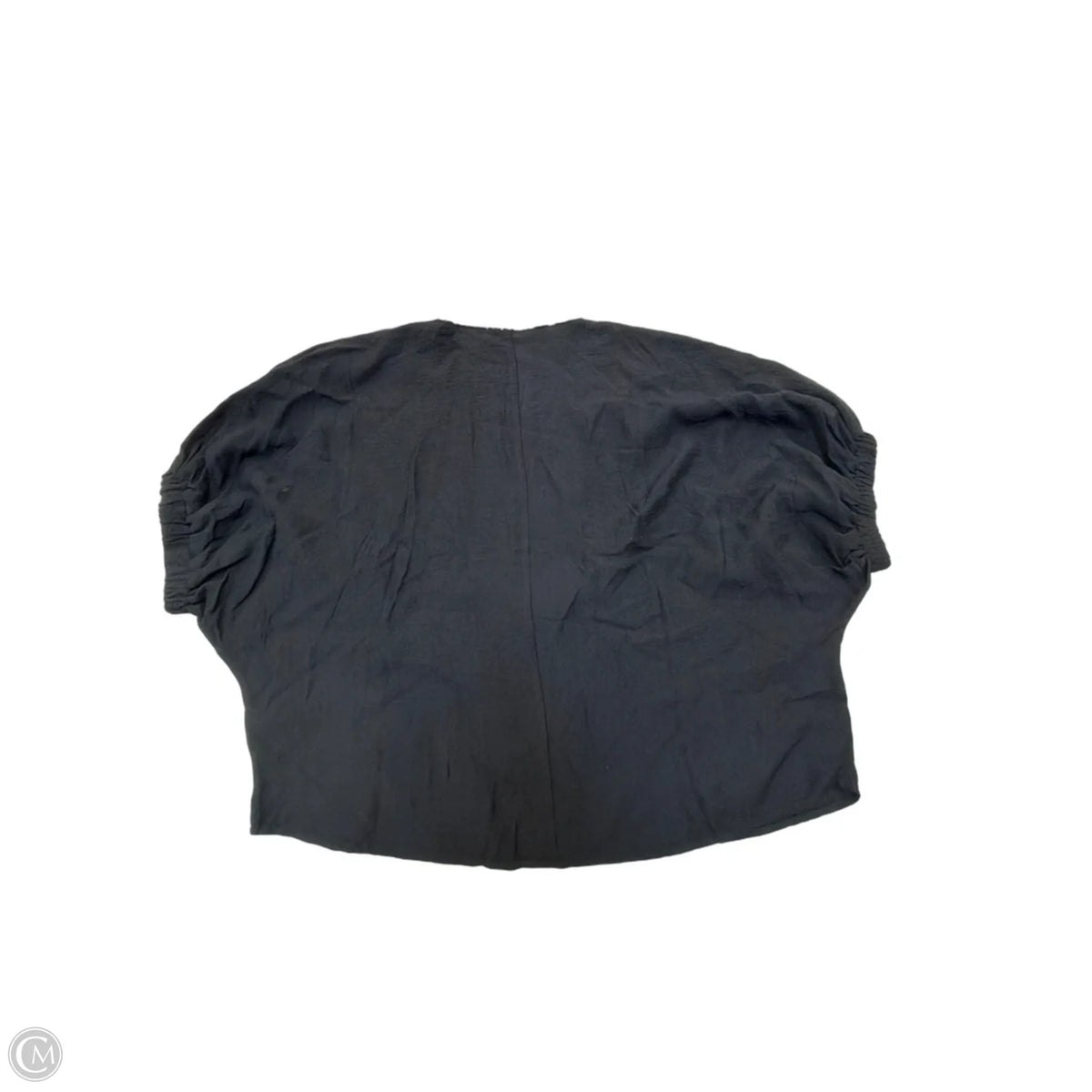 Top Short Sleeve By Entro In Black, Size: S