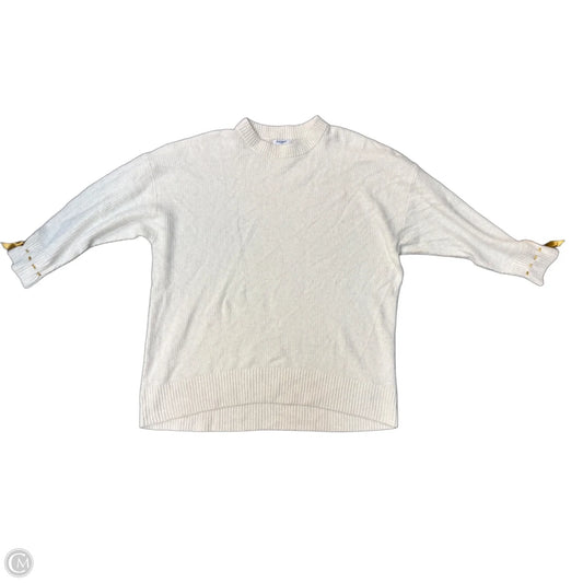 Sweater By Old Navy In White, Size: 3x