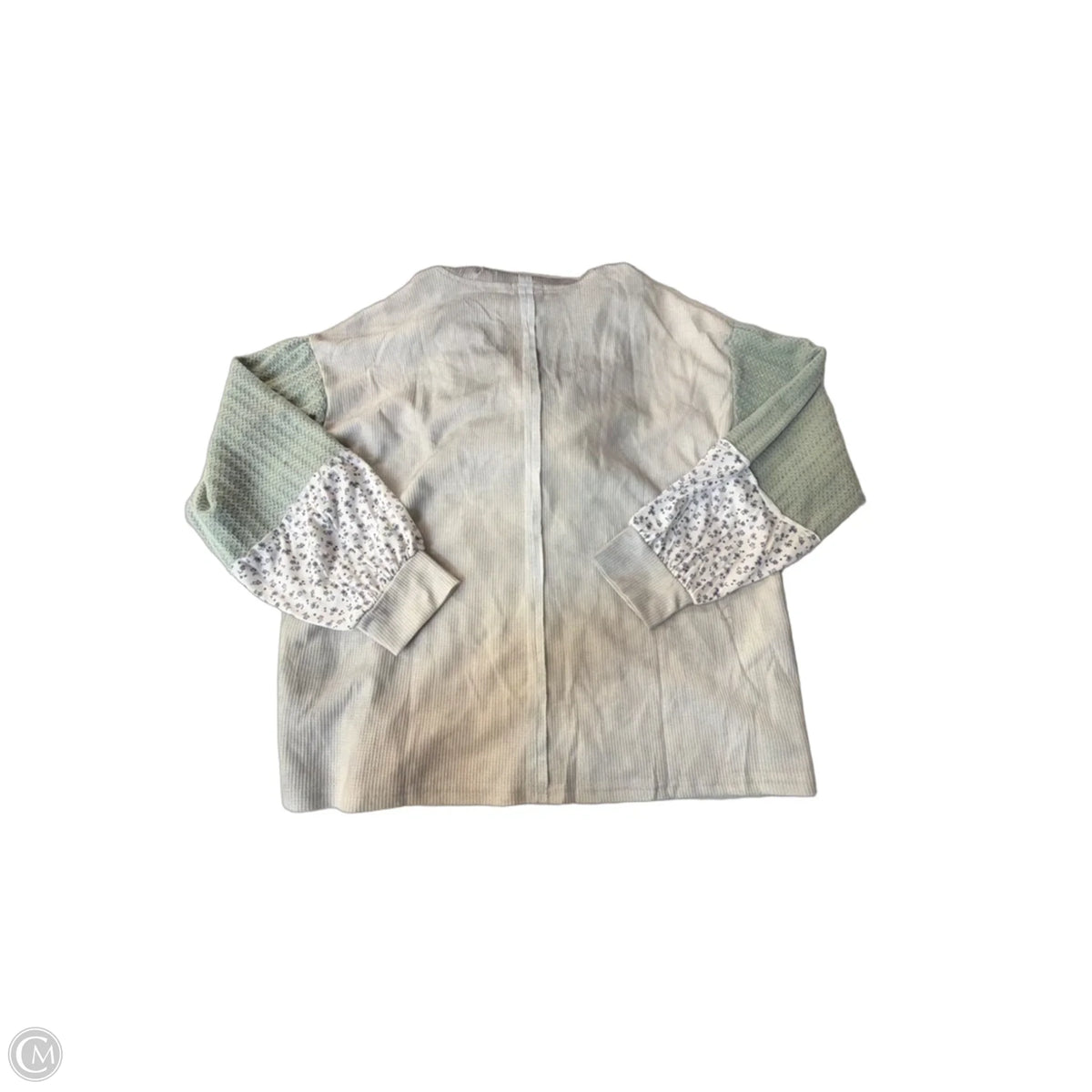 Top Long Sleeve By Clothes Mentor In Green, Size: L