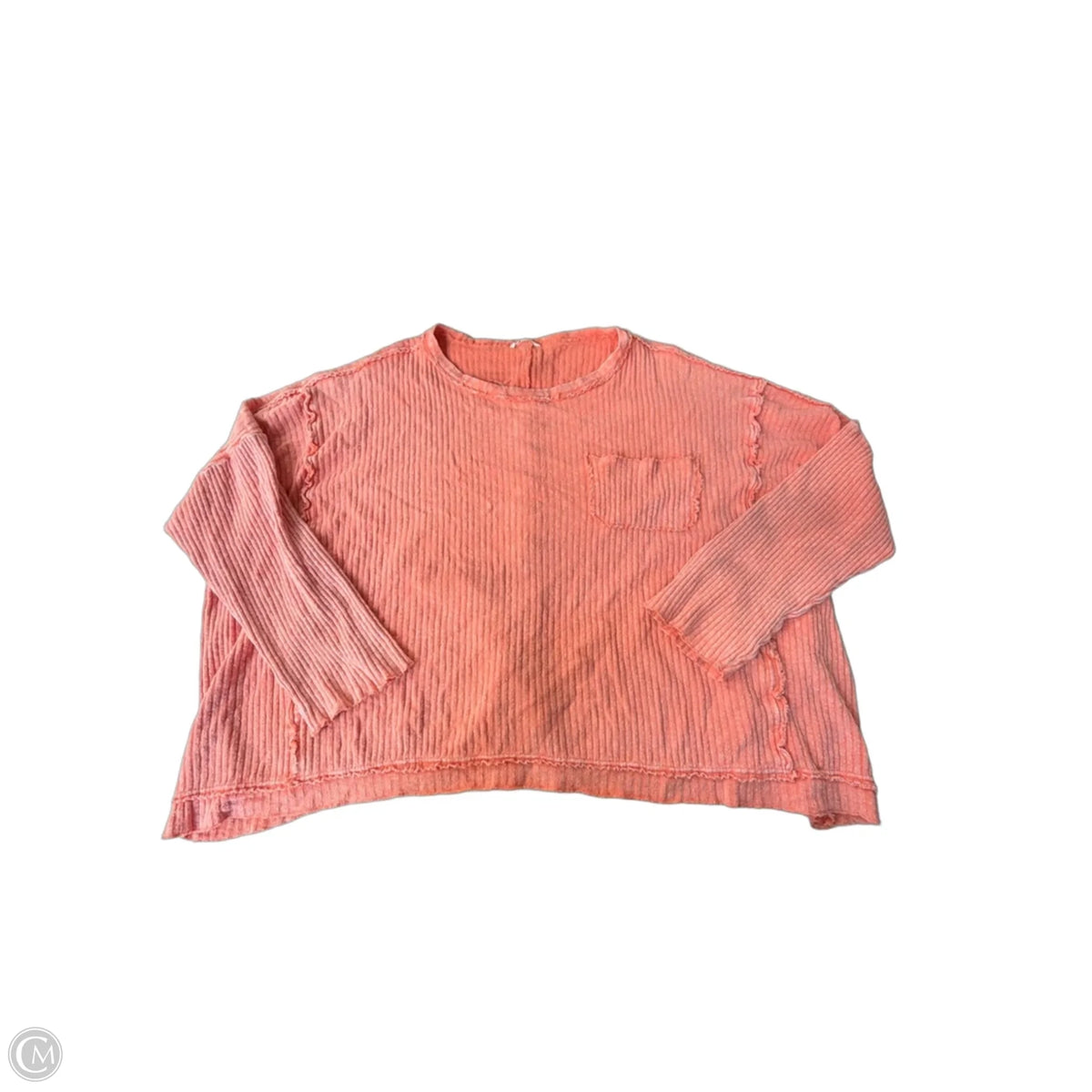 Top Long Sleeve By Easel In Purple, Size: L