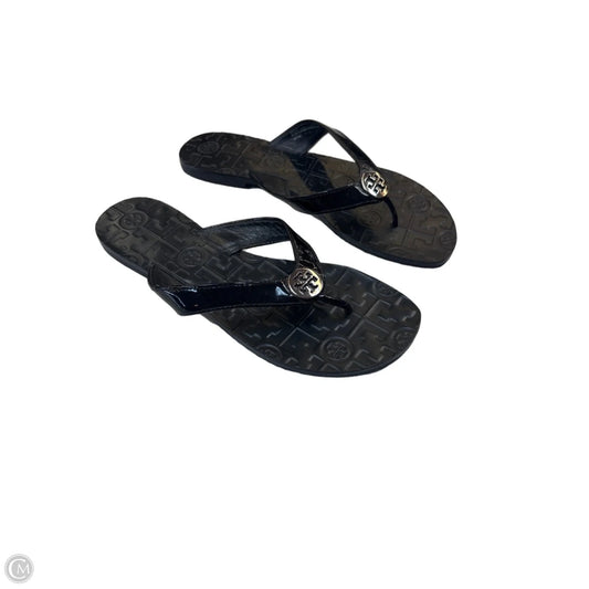 Sandals Designer By Tory Burch In Black, Size: 7