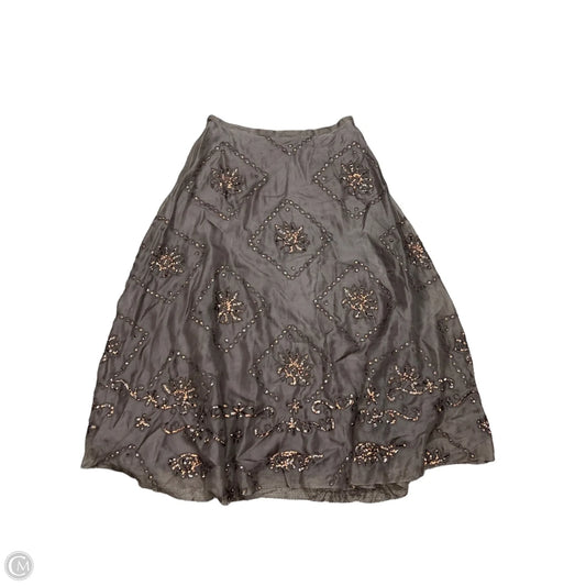 Skirt Designer By Lafayette 148 In Brown, Size: 14