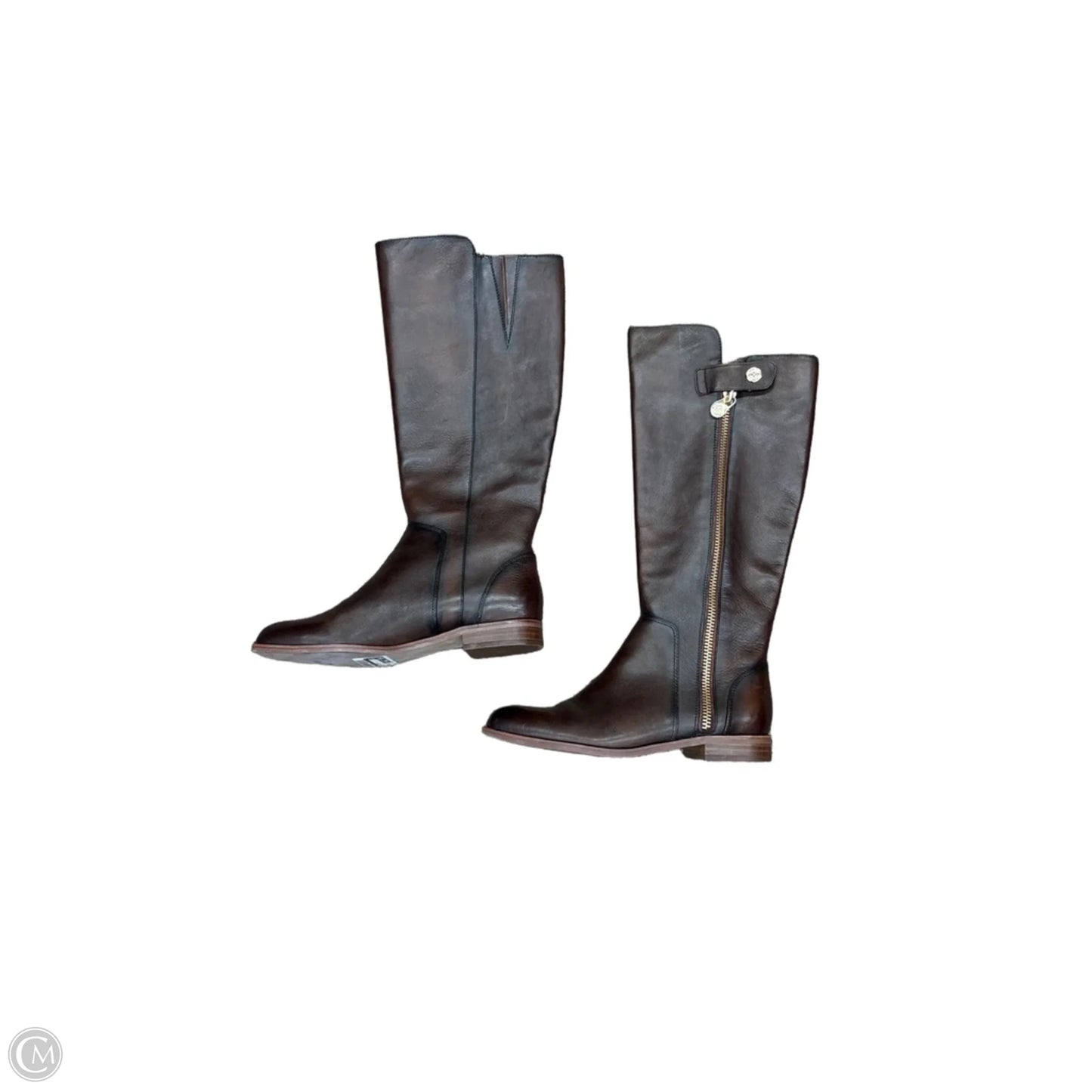 Boots Leather By Isola In Brown, Size: 7.5