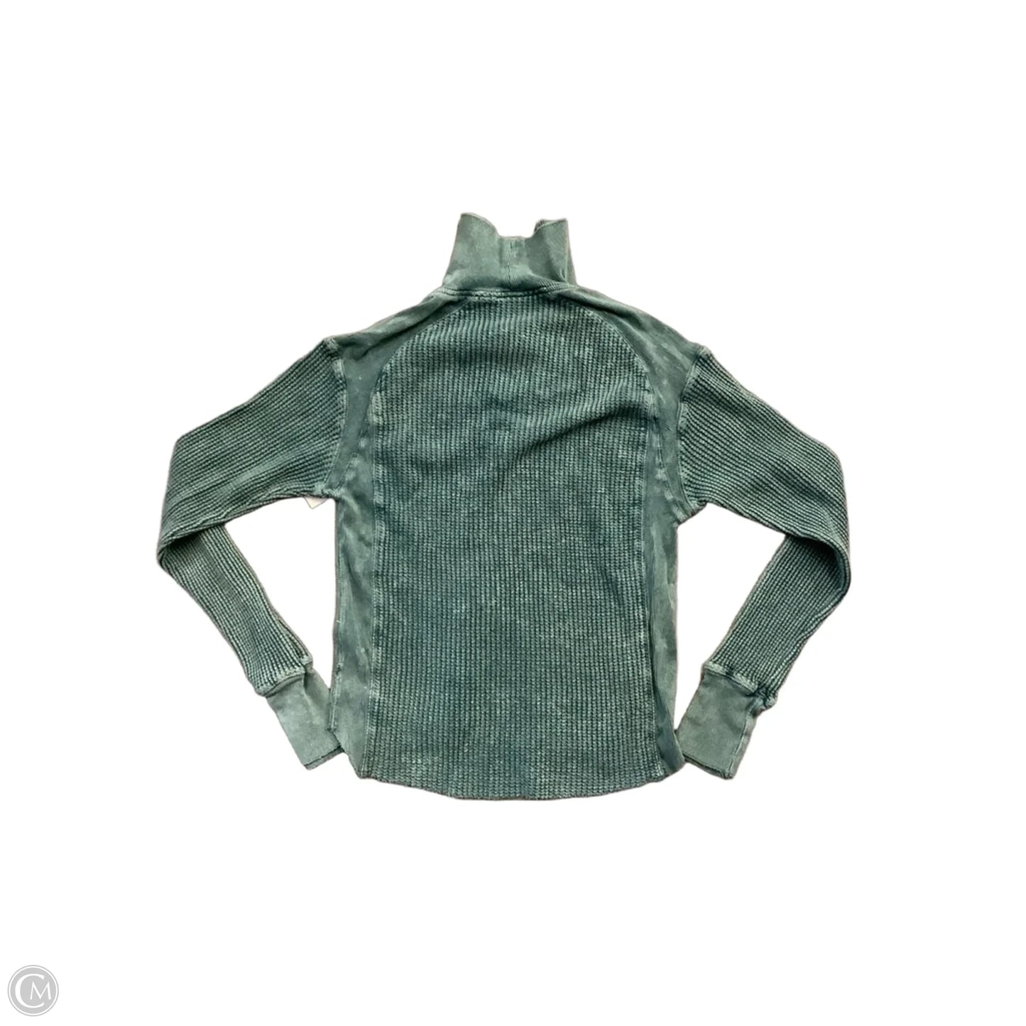 Top Long Sleeve By Free People In Teal, Size: Xs