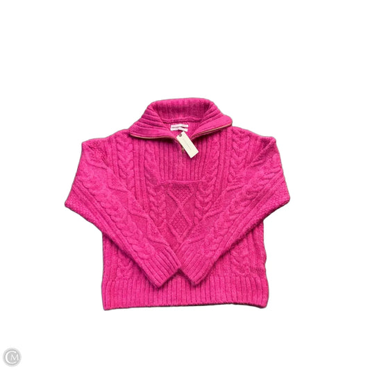 Sweater By Anthropologie In Pink, Size: Xs