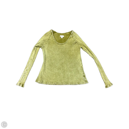 Top Long Sleeve By Knox Rose In Grey, Size: M