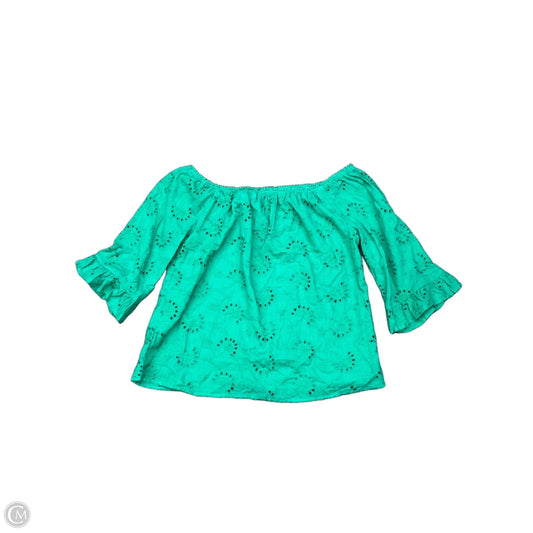 Top 3/4 Sleeve By Andree By Unit In Grey, Size: S