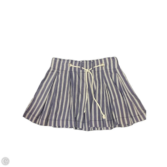 Skirt Mini & Short By Pilcro In Blue, Size: L