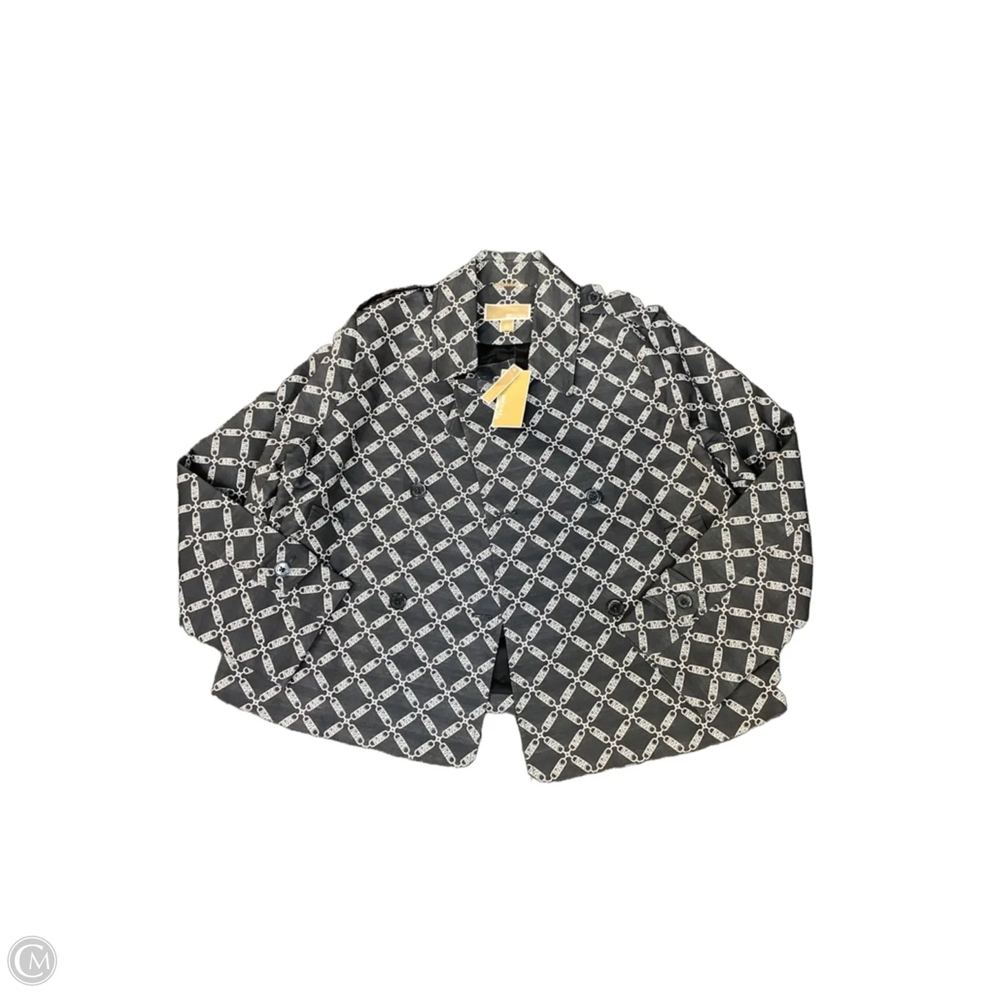 Blazer By Michael By Michael Kors In Grey & White, Size: Xl