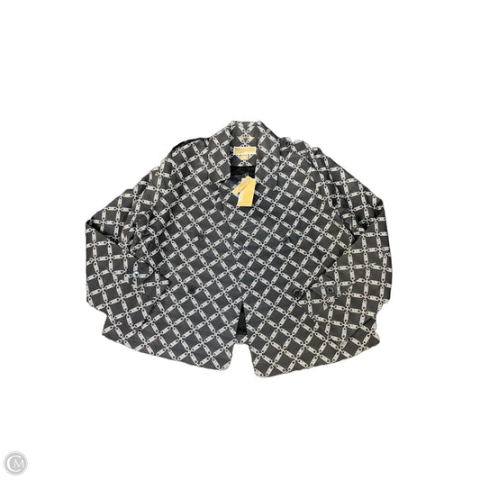 Blazer By Michael By Michael Kors In Grey & White, Size: Xl