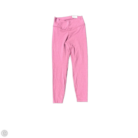 Athletic Leggings By Olsenboye In Pink, Size: M
